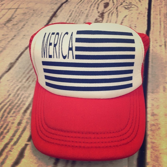 💜Last One! New “Merica” Snap-back Hat - Picture 2 of 8